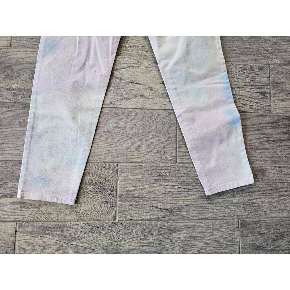 BNWT New Style & Co Curvy Fit Skinny Leg Tie Dye Denim Jeans Pants Size 12 - Picture 10 of 12